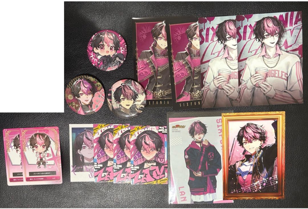 シクフォニ　まとめ売り LAN いるま 暇72 雨乃こさめ みこと グッズ