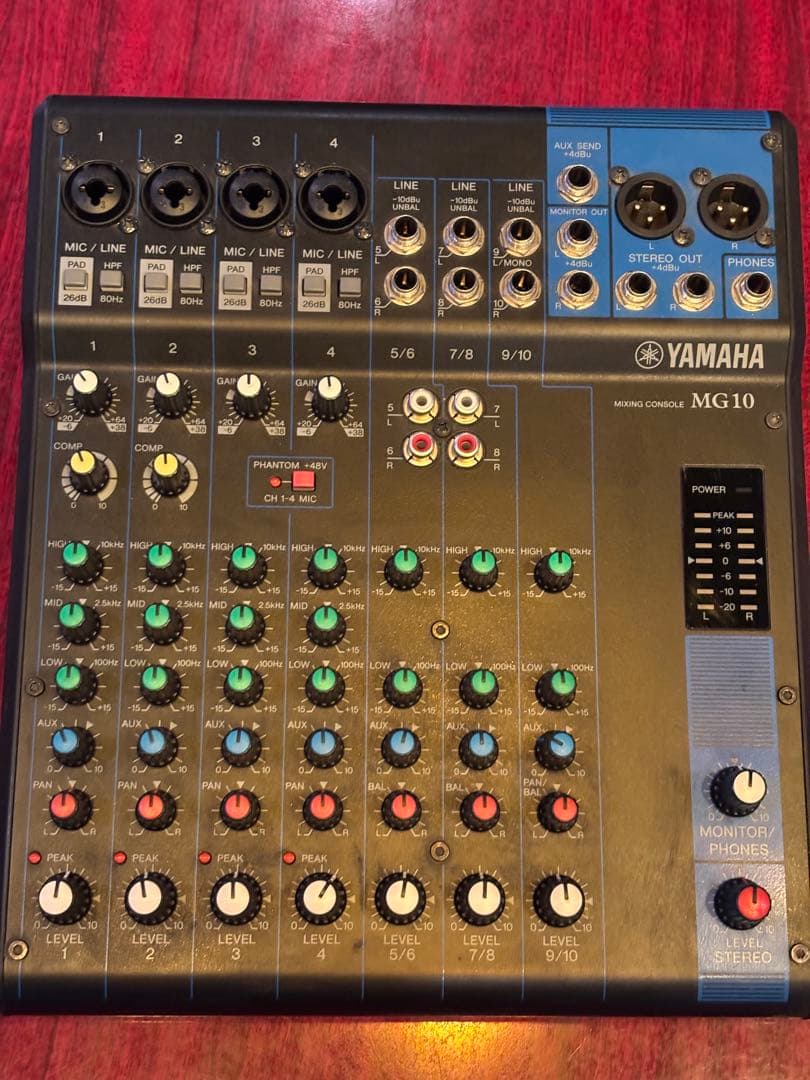 Yamaha MG10 アナログミキサー　動作確認済み
