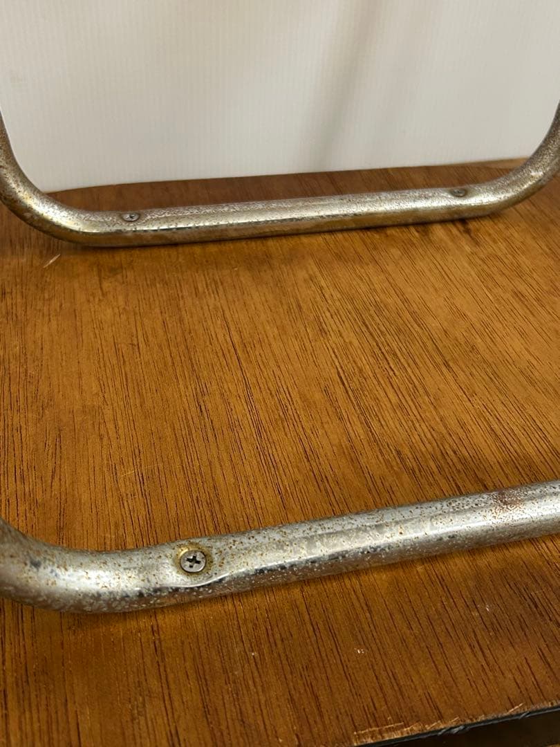 ヴィンテージ　鉄脚テーブル　古道具　アンティーク　古家具　昭和レトロ　当時物