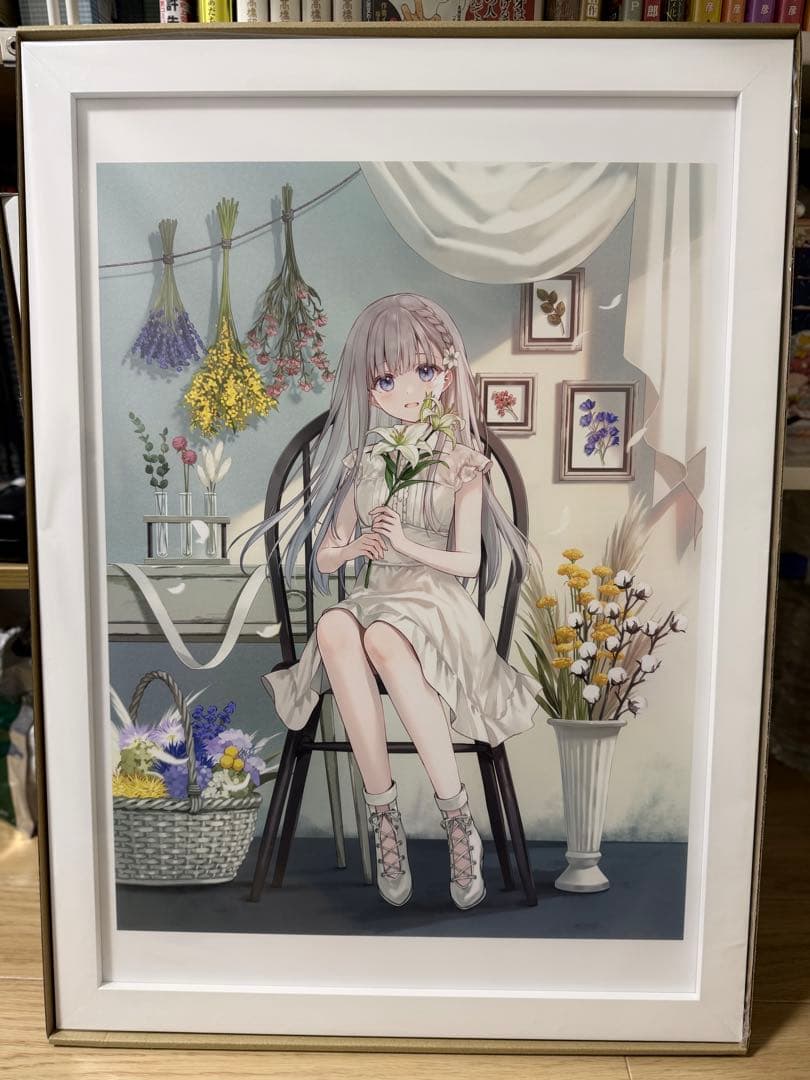 フカヒレ　複製原画　額付　A２サイズ