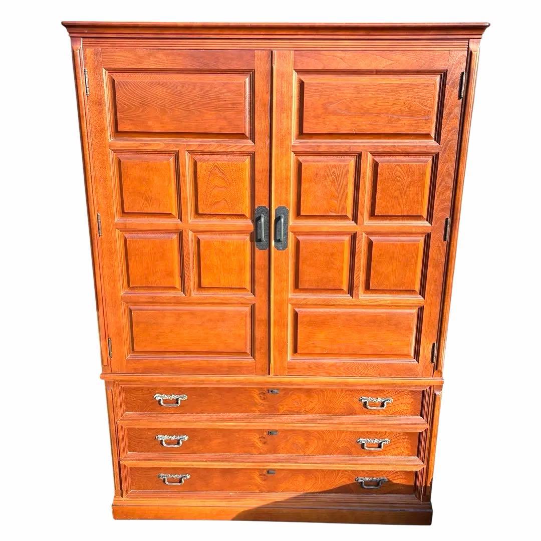 【美品】桐箪笥 桐タンス 和箪笥 10段 装飾 着物 高級