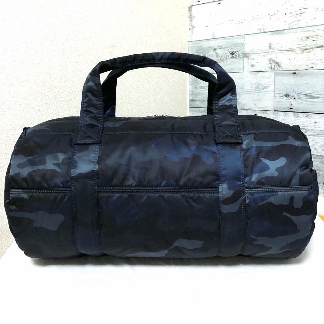 未使用級✨激レア ポータータンカー ボストンバッグM 2wayカモフラネイビー