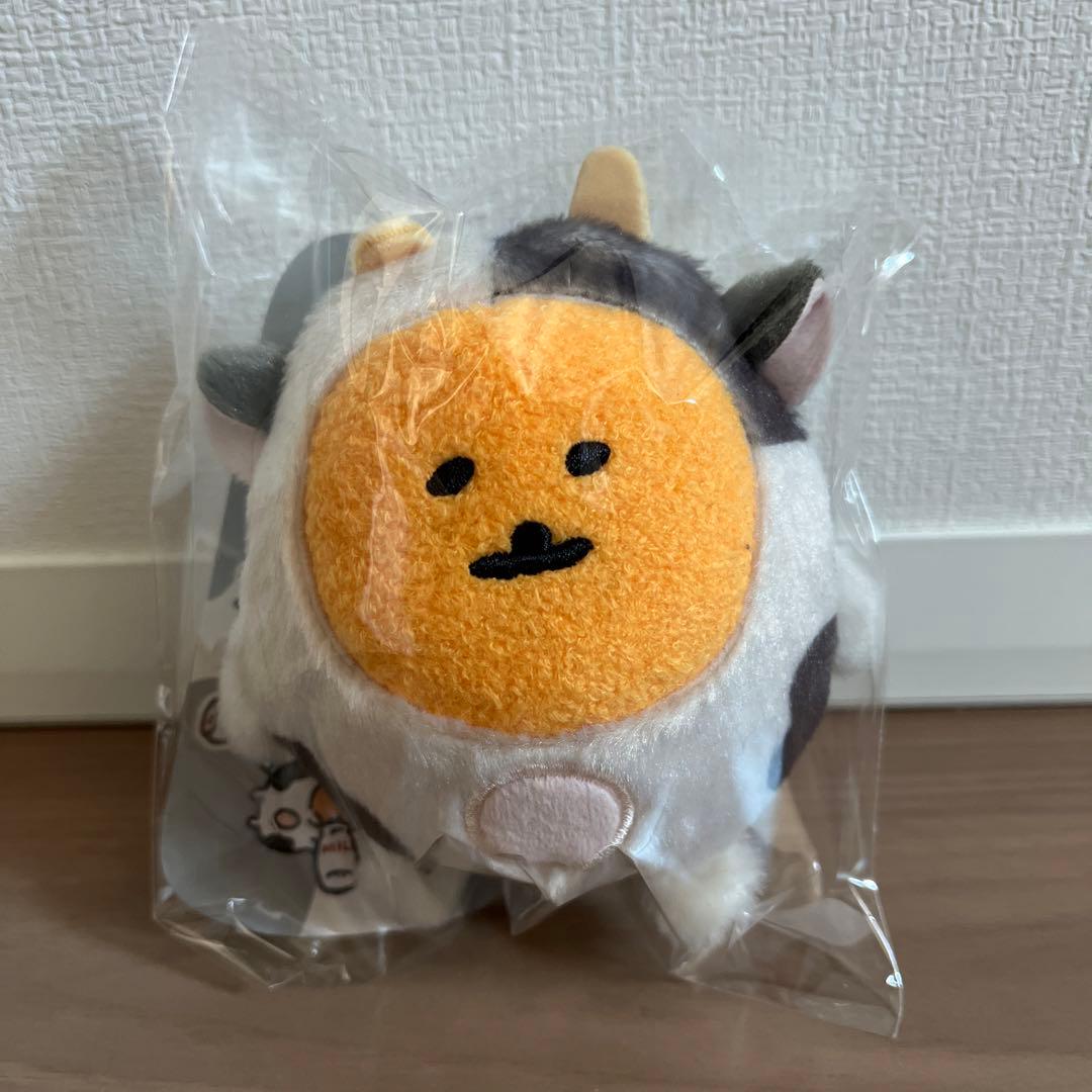 新品 自分ツッコミくま もぐコロ タグ付 牛 2021 丑年 ぬいぐるみ ナガノ