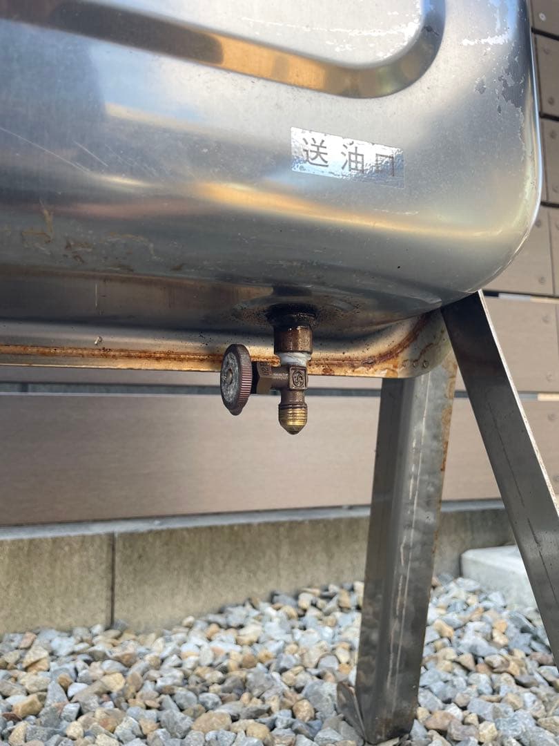 ステンレス灯油タンク【清掃済み】約90 L 中古