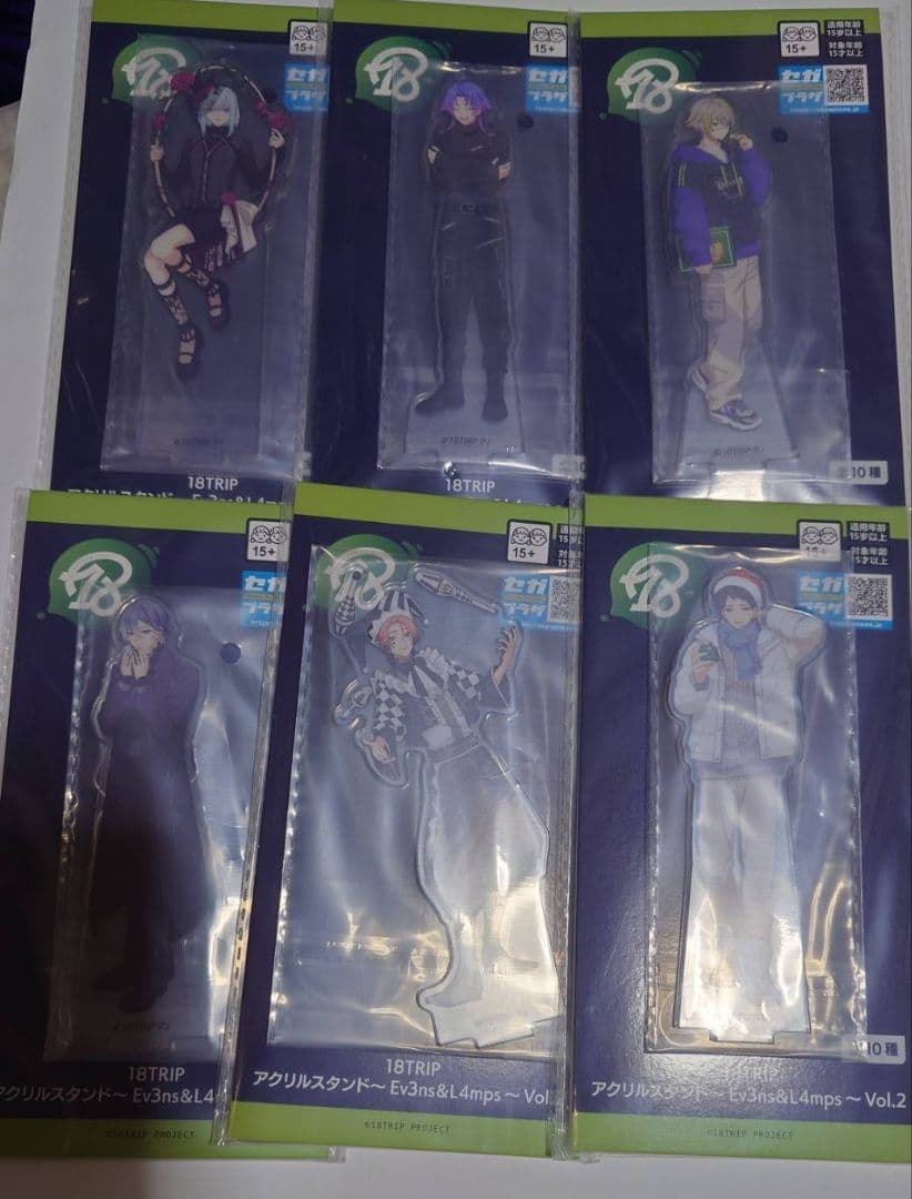 18TRIPアクリルスタンドR1ze&Day2Ev3ns&L4mps11個セット