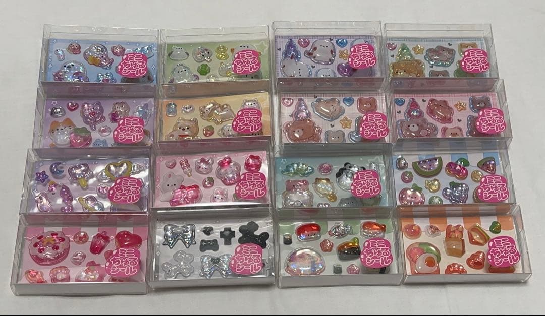 GiGO限定 ミニちゅるシール うるちゅる クラックス 正規品 16枚セット