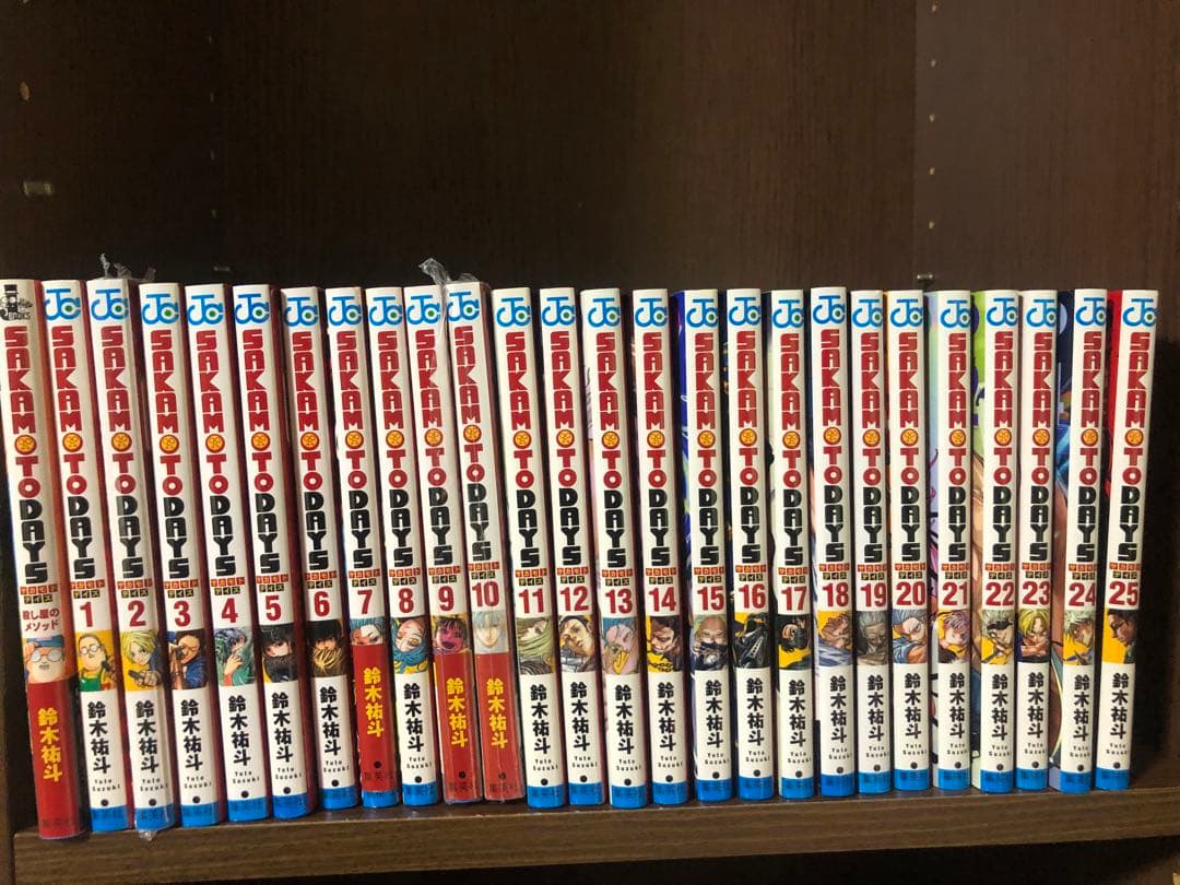 SAKAMOTO DAYS サカモトデイズ 1〜25巻　全巻セット　小説未読あり