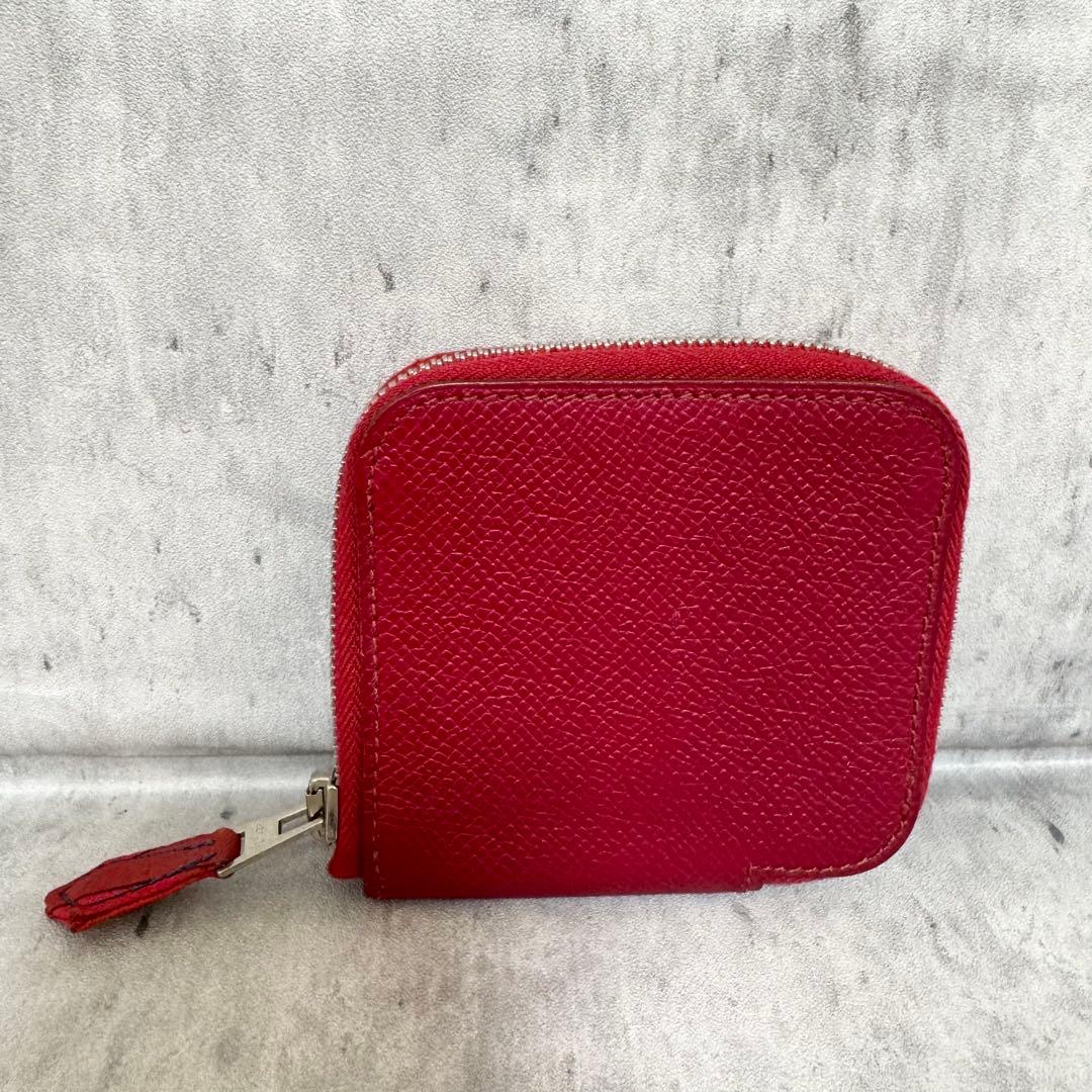 エルメス HERMES ケース アザップ コンパクト シルクイン ◻︎o刻印