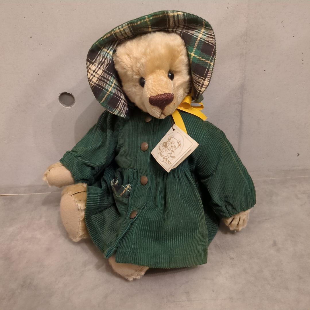 Sue Quinn スークイン テディベア くまのぬいぐるみ 1998年 タグ付