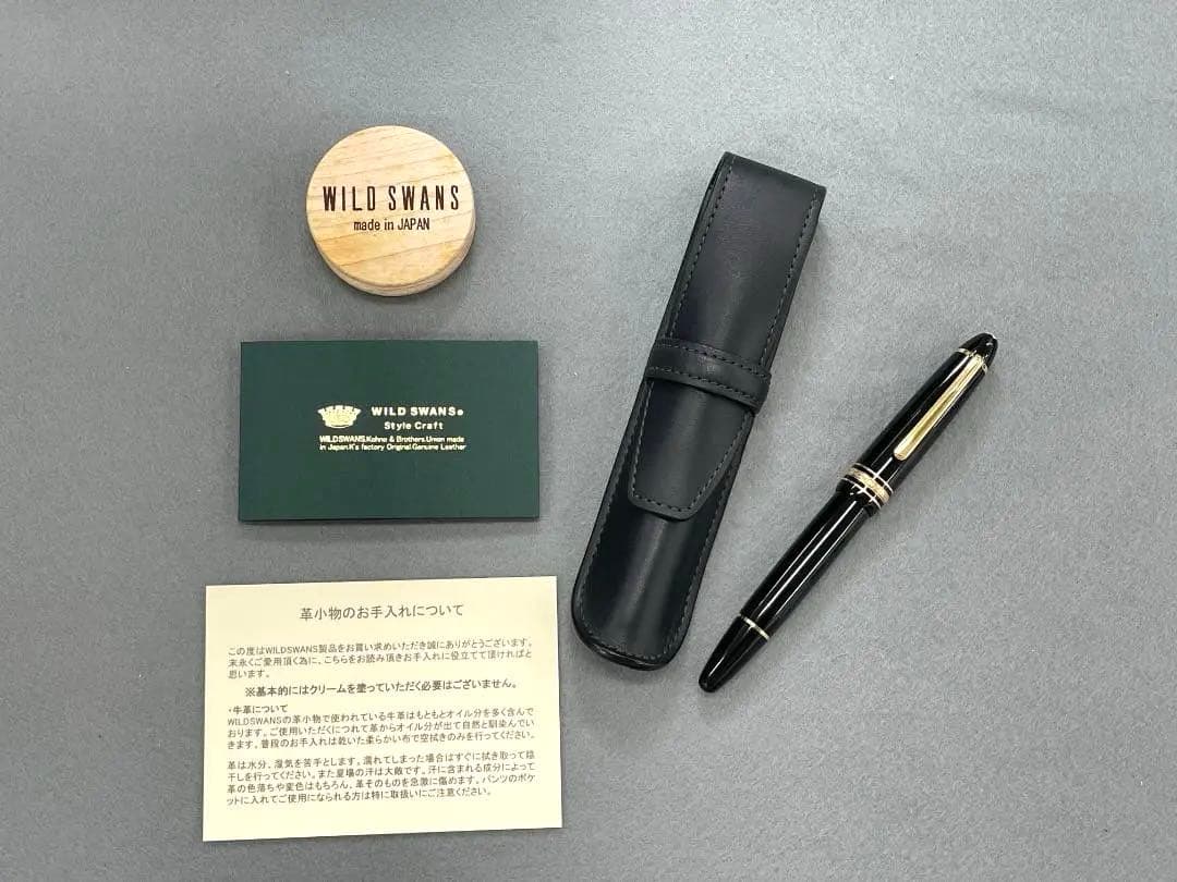 【極美品】モンブラン 146 万年筆 全金14K、ワイルドスワンズ ピークアブー