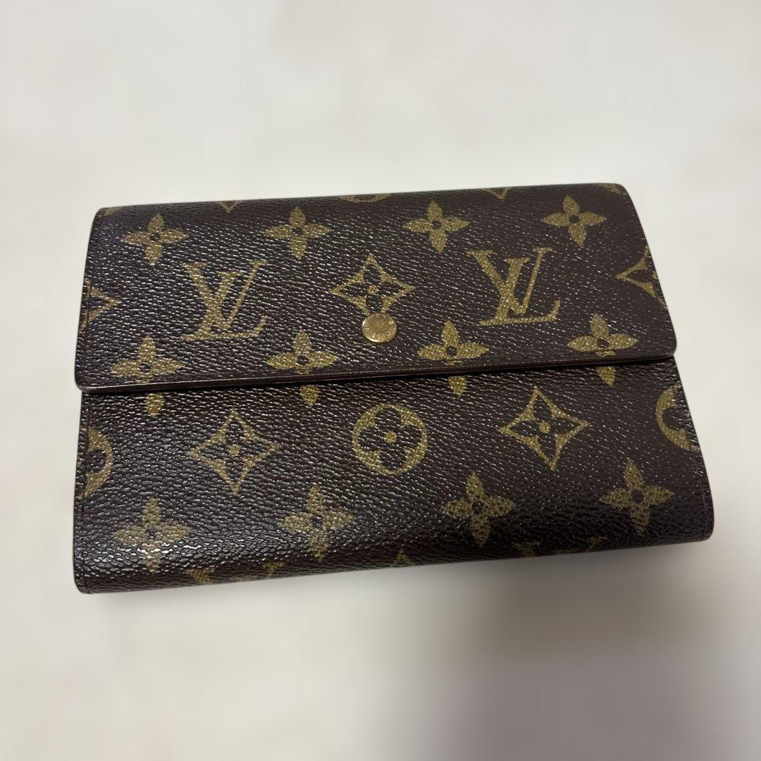 Louis Vuitton モノグラム・キャンバス　財布　三つ折り