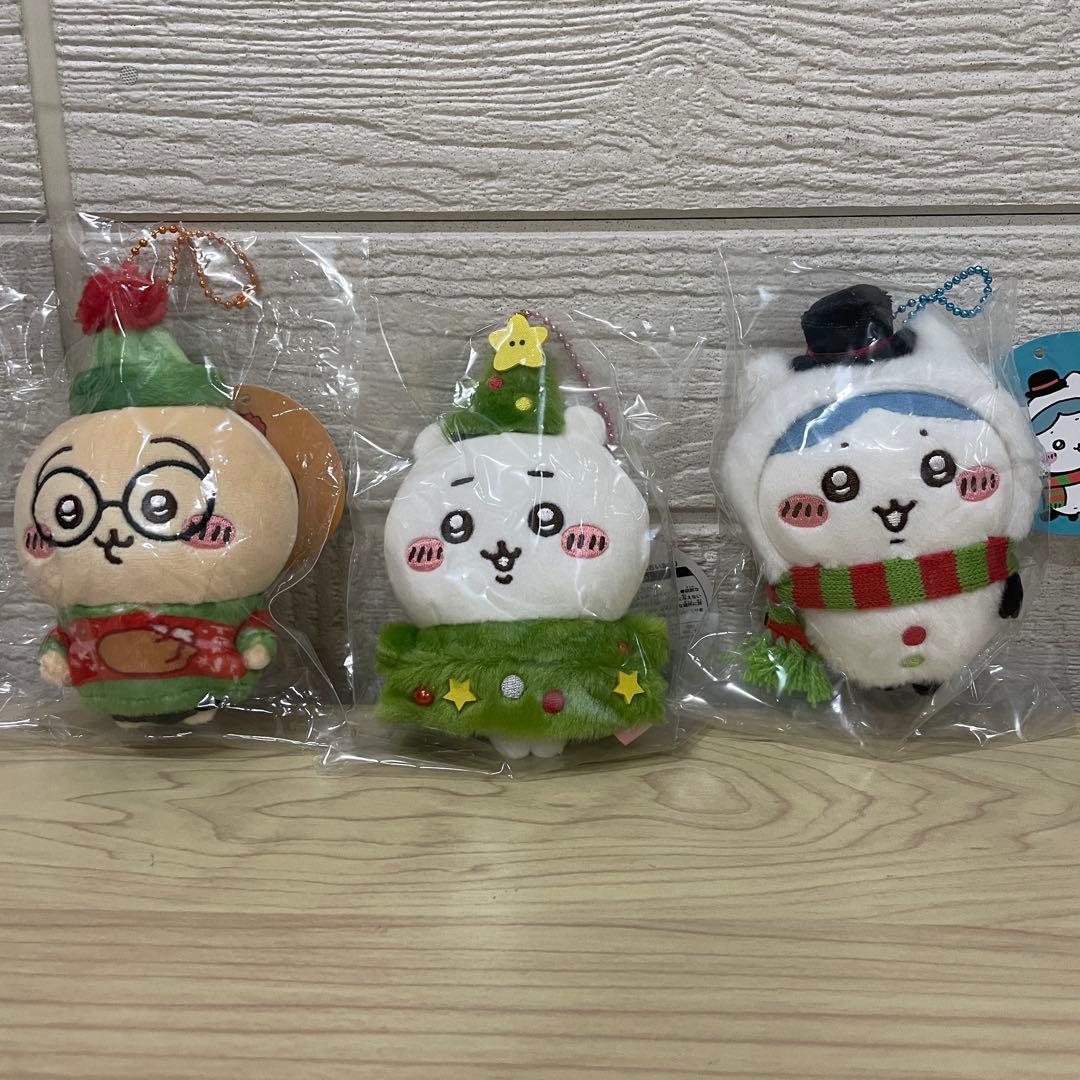 【未開封】ハッピーホリデーなマスコット ちいかわ ハチワレ うさぎ 全種セット