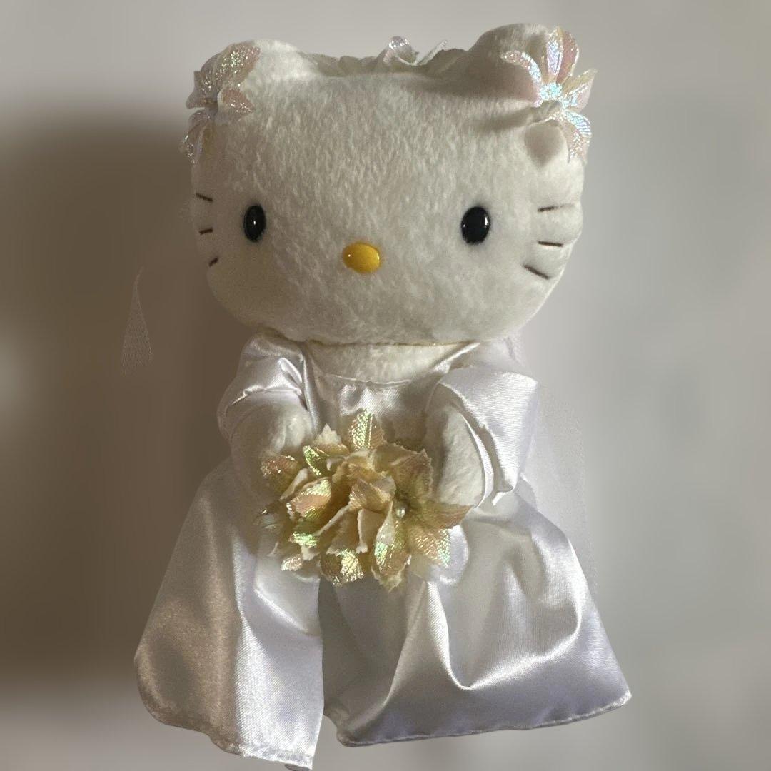 ハローキティ ウェディングビッグドール 2005タグ付