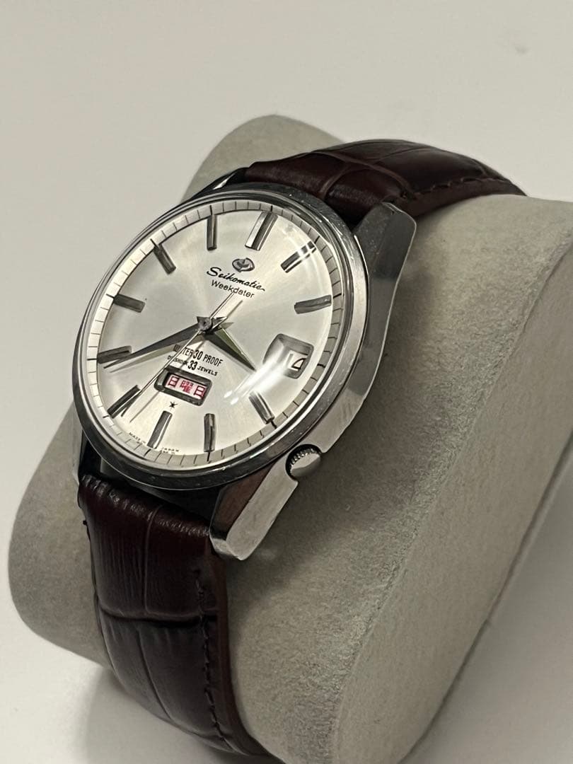 Seikomatic Weekdater SEIKO セイコーマチック　裏蓋スケ