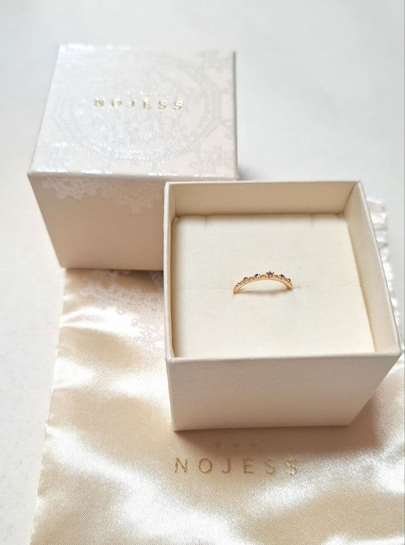 NOJESS ノジェス K10 YG イエローゴールド ピンキーリング 2号