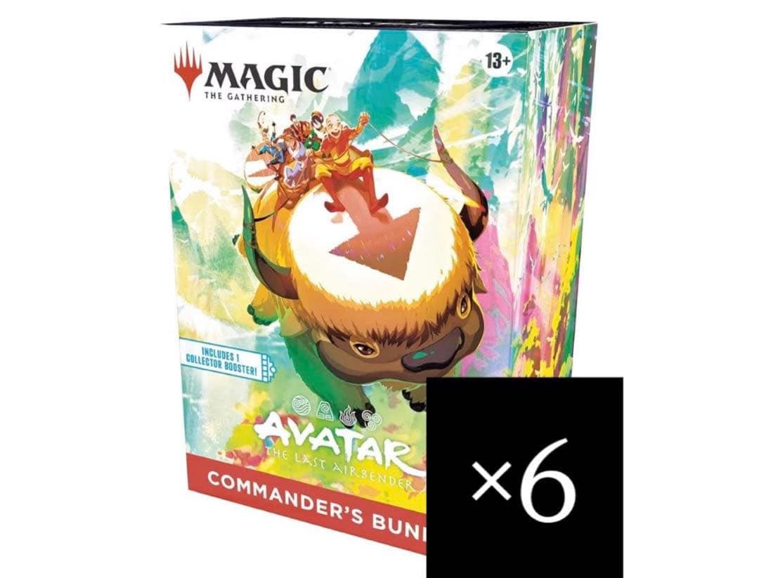 マジック：ザ・ギャザリング 6box MTG avatar Commander's Bundle