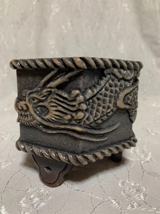 盆栽鉢　落款有り