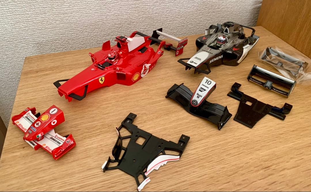 ミニッツ 京商　F1 ボディー　フェラーリ　メルセデス