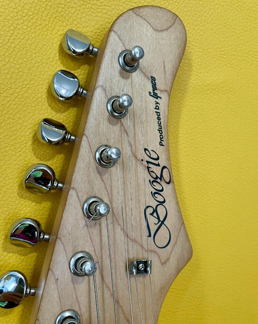 【早い者勝ち⭐️】木目美 グレコBoogieブギー ストラトタイプエレキギター