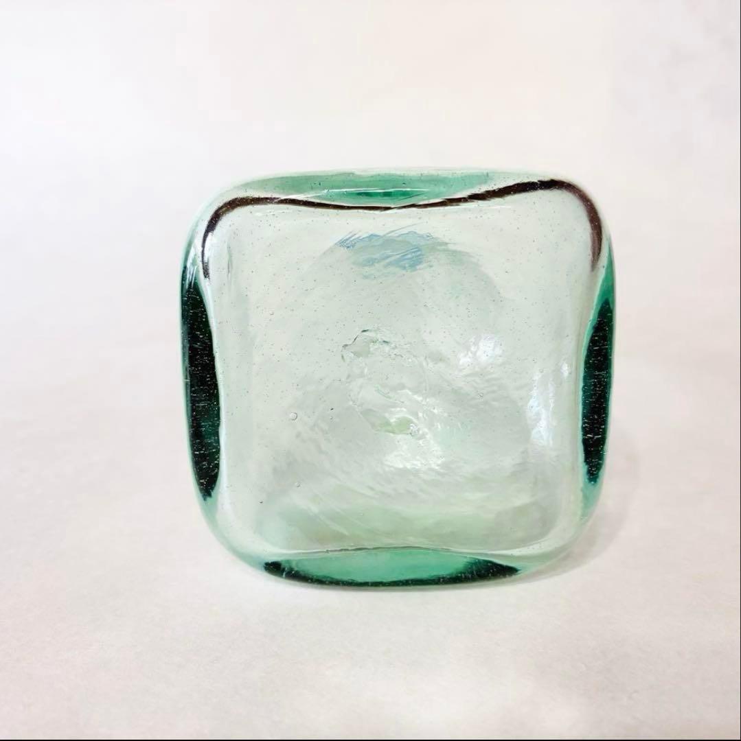 横山秀樹　一輪挿し　吹きガラス