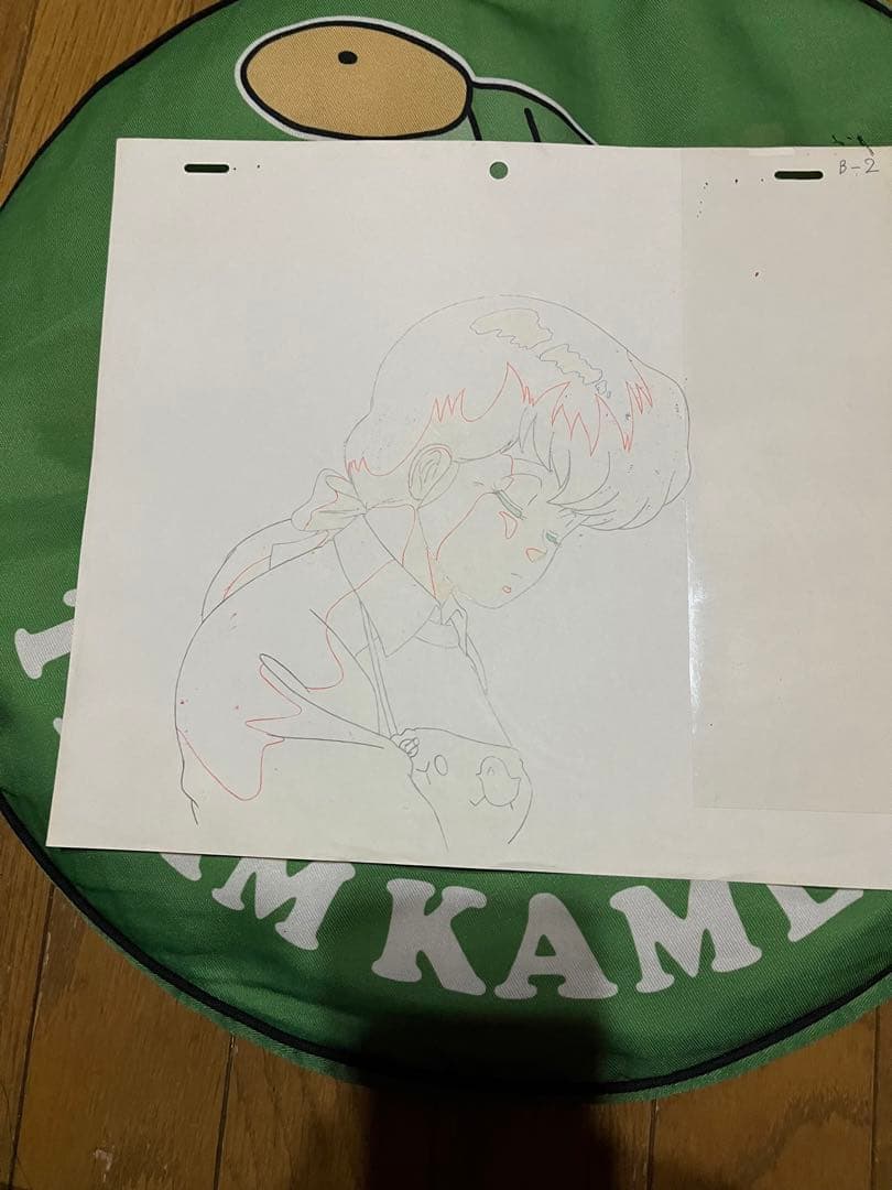 キティフィルム作品　激レア‼︎ めぞん一刻　音無響子　セル画&原画？動画？セット