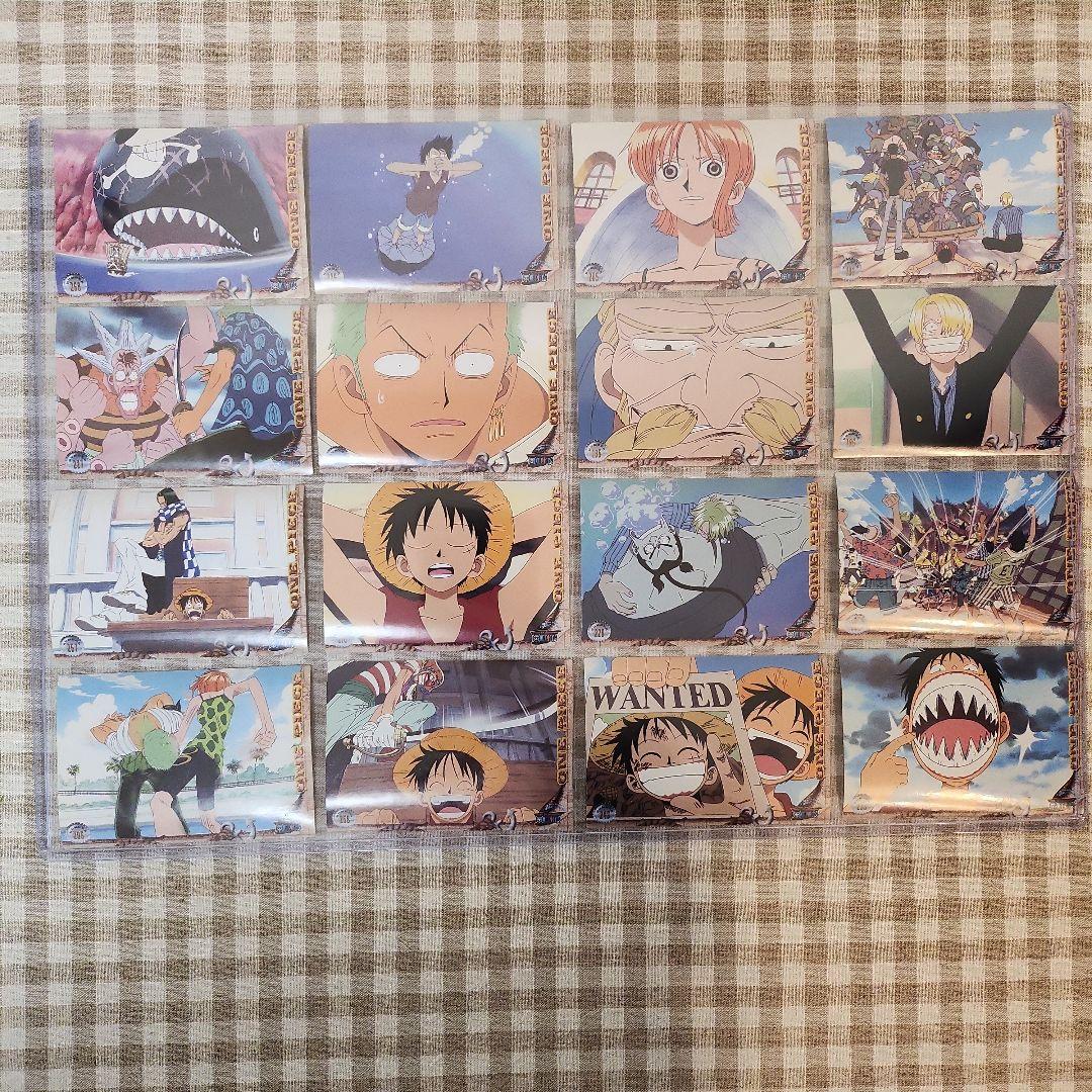 ワンピース　トレーディングステッカー カード アマダ レトロ