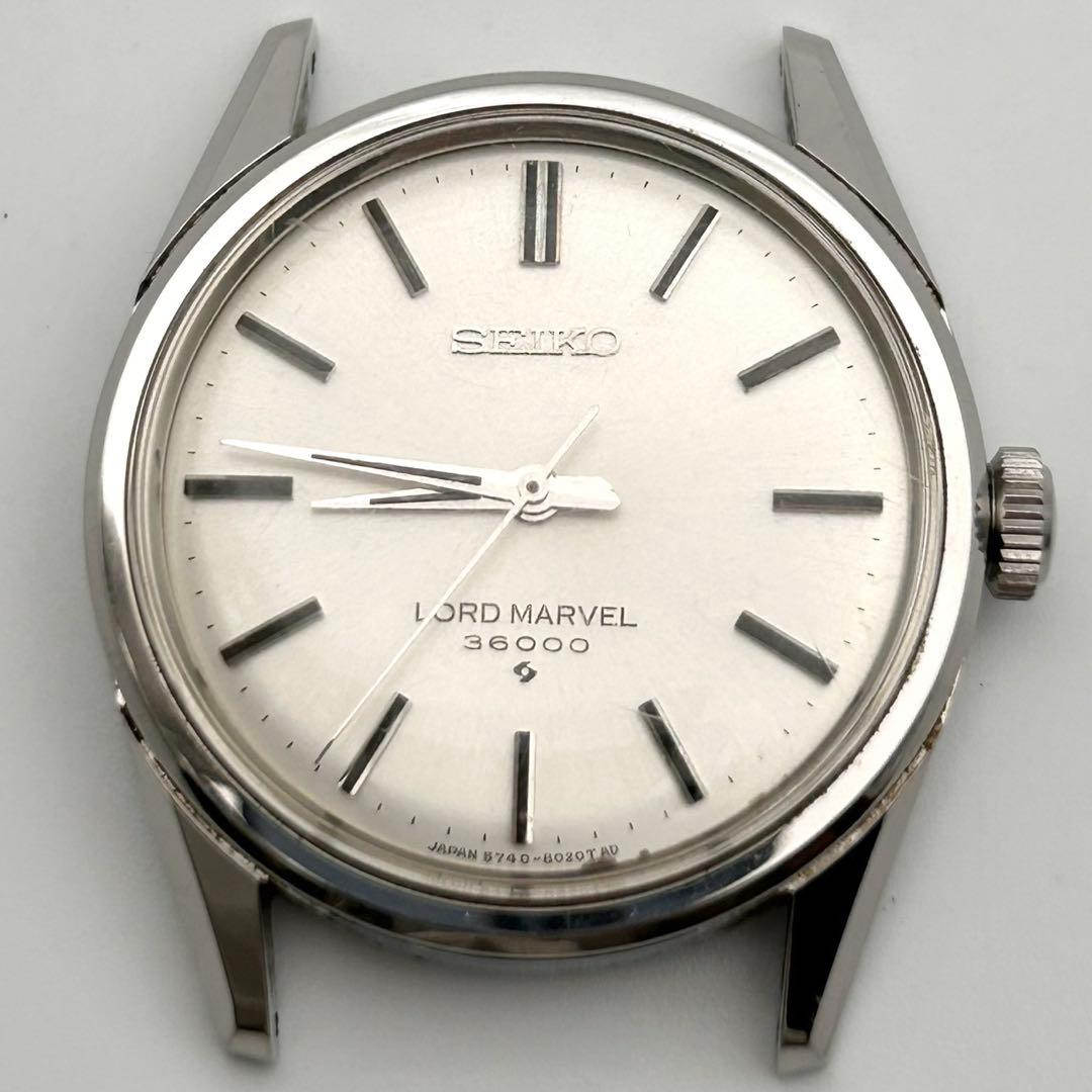 【稼働品】SEIKO 5740-8000 LORDMARVEL 36000 手巻