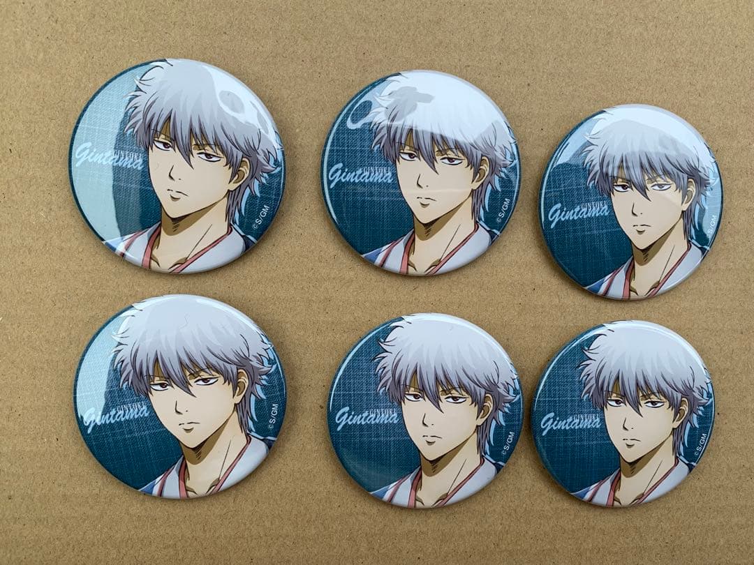 ジャンフェス　ローソン　銀魂　坂田銀時　缶バッジ