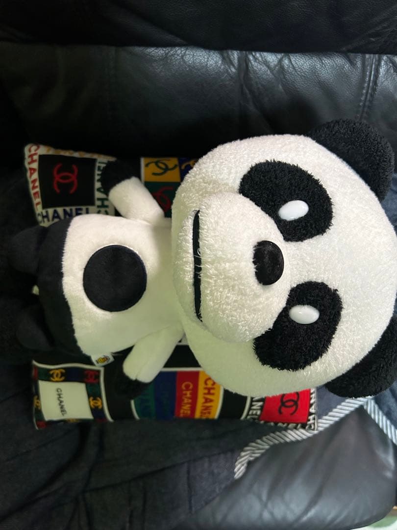 マイロパンダとシャネルクッション　ぬいくあ