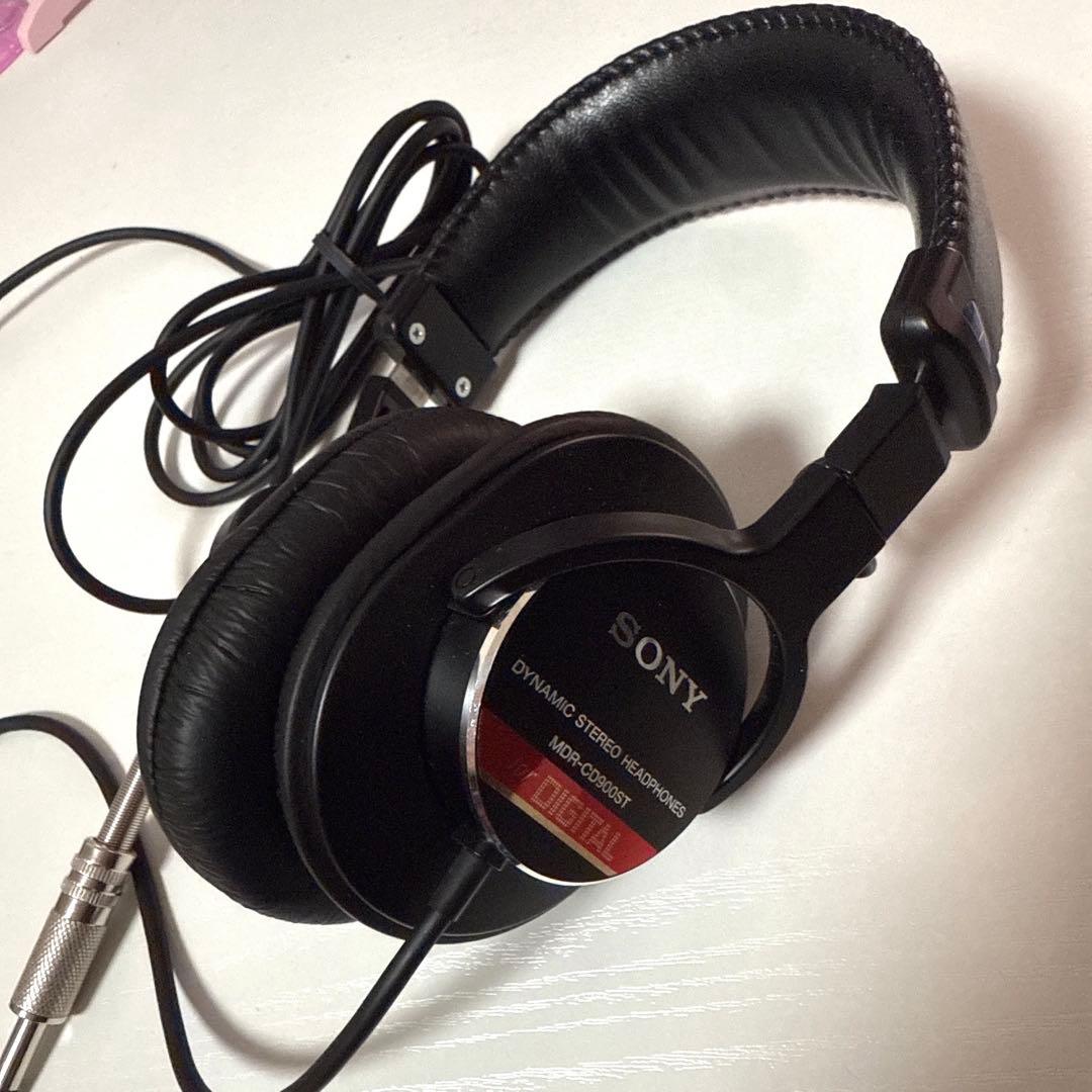 SONY MDR-CD900ST スタジオモニターヘッドフォン 赤帯