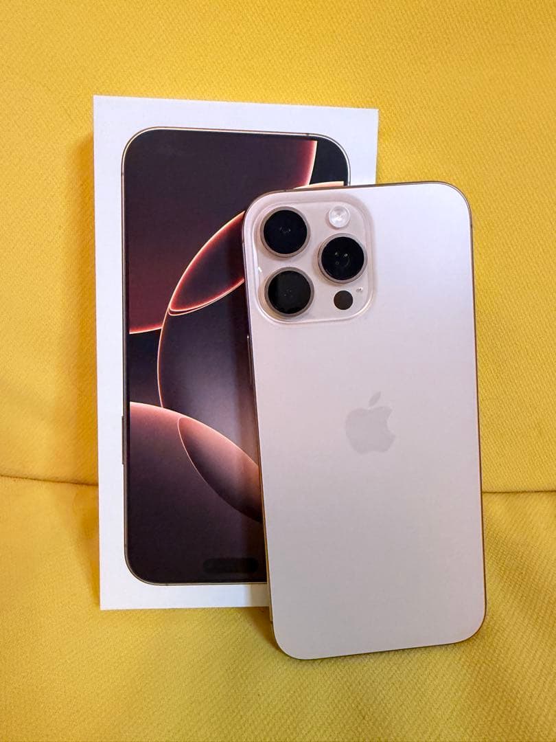 【お値下げ可】iPhone16proMax