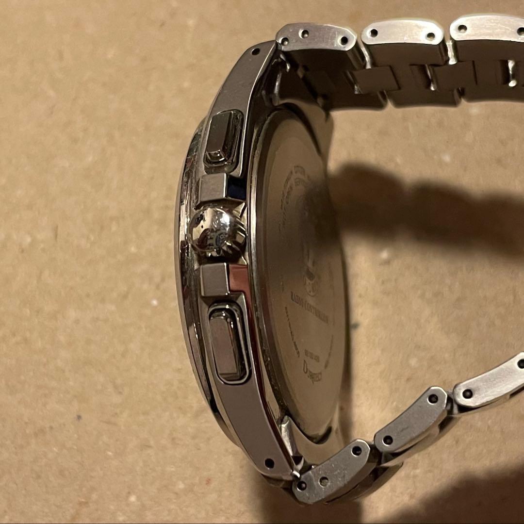 【ジャンク品】CITIZEN クロノグラフ 腕時計 AT8040-57E