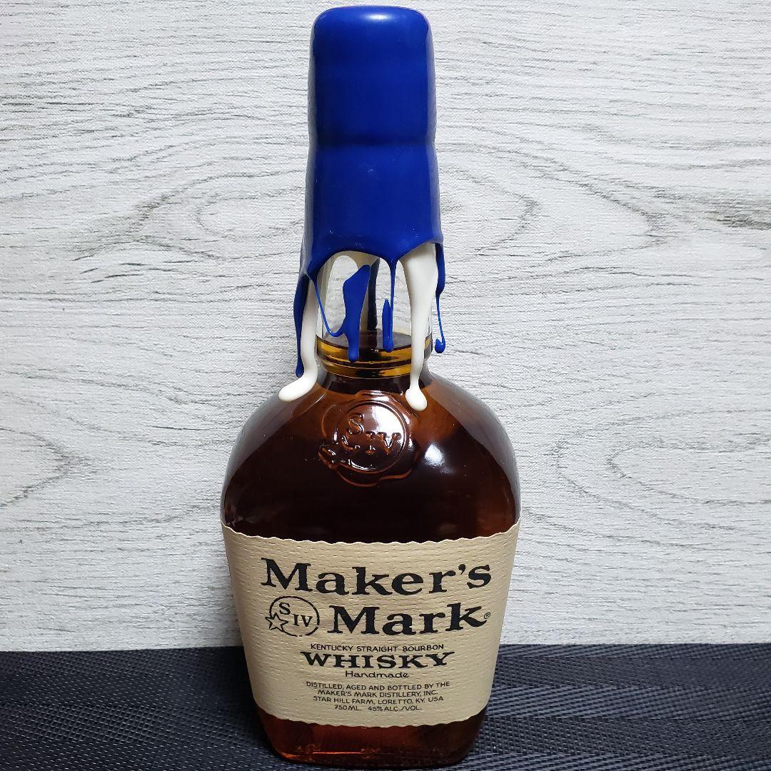 Maker's Mark  メーカーズマーク　ブルー & ホワイト ダブルトップ