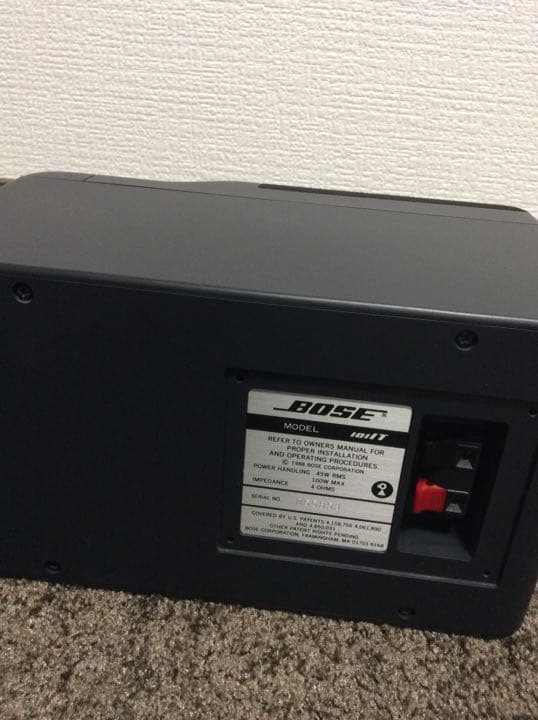 BOSE スピーカー 101イタリアーノ