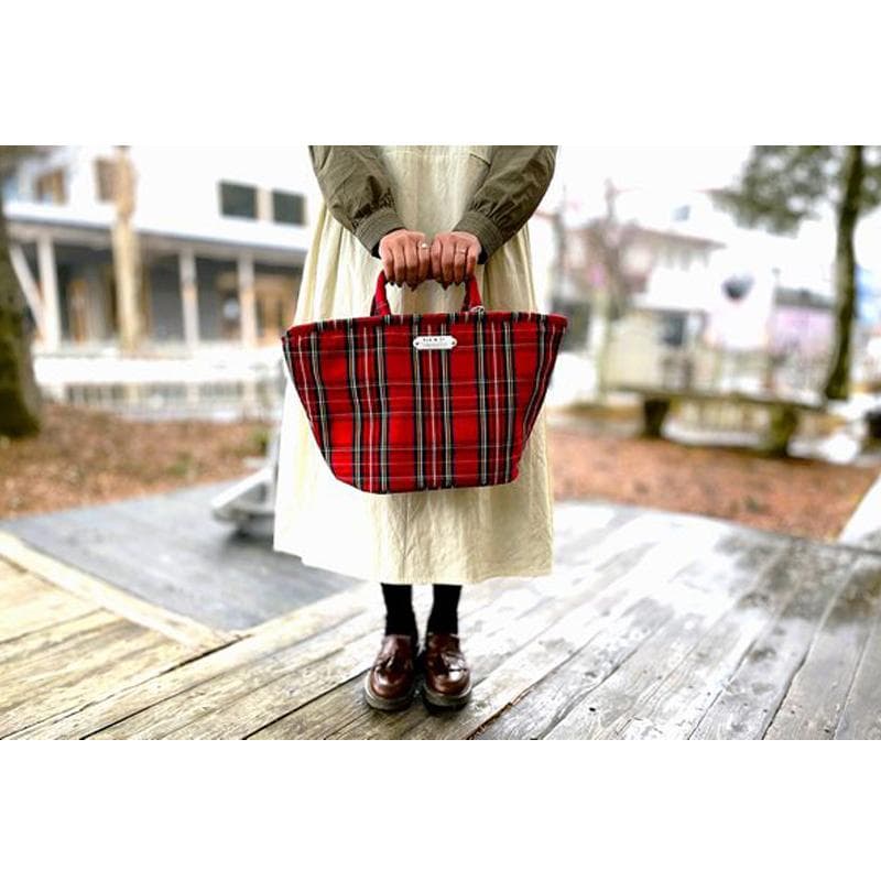 専用★オールドマンズテーラー タータンチェック マルシェ バッグ ハンドバッグ