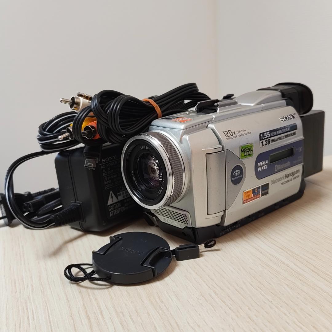 SONY DCR-TRV50 miniDVビデオカメラ ダビングに