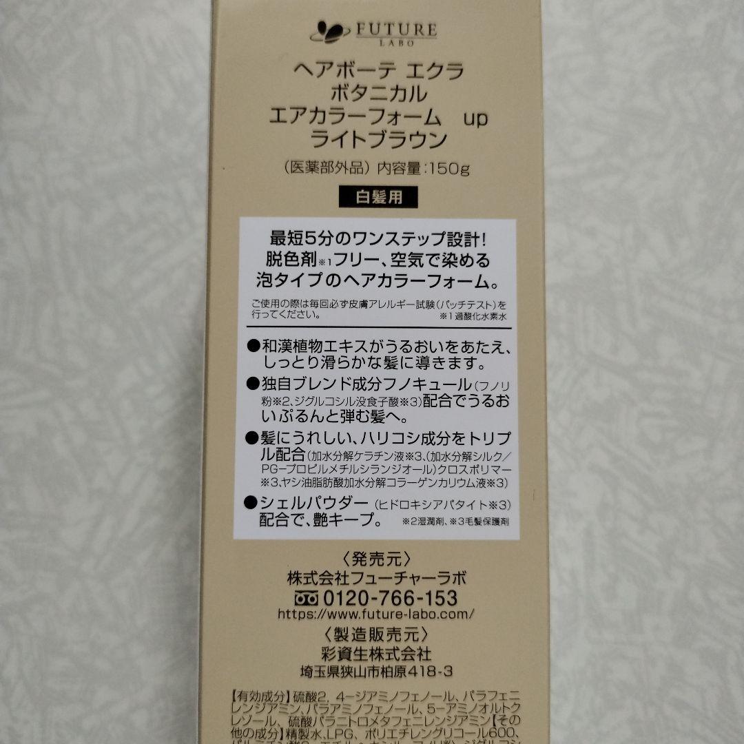 ÉCLAT ボタニカルエアカラーフォームup 150g２本セット