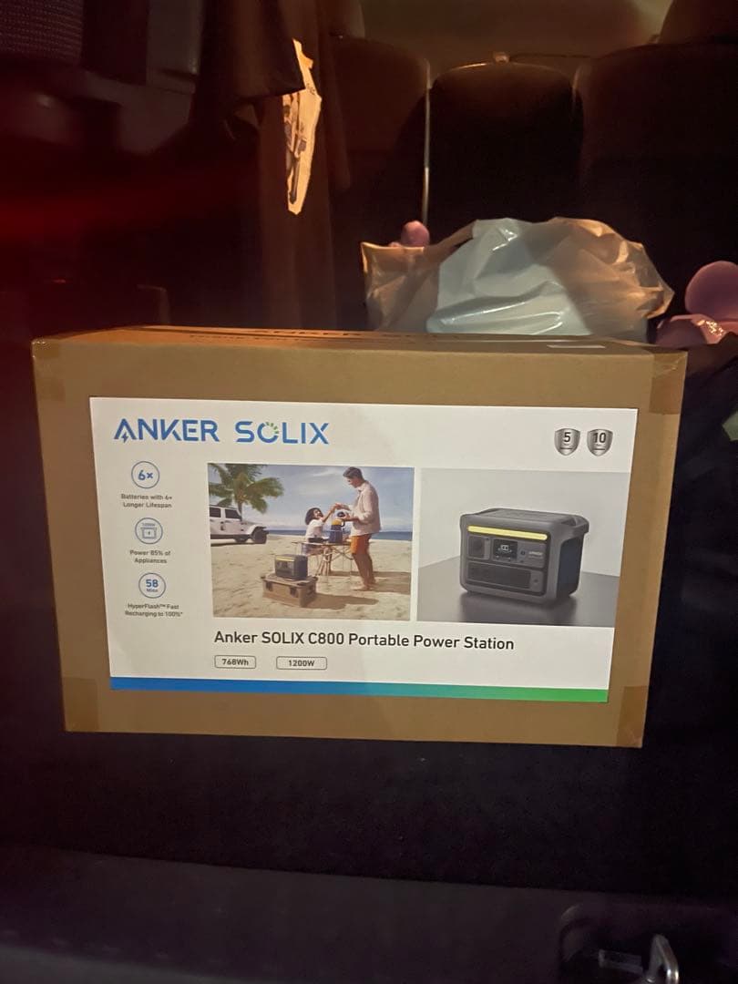 Anker Solix C800 ポータブル電源