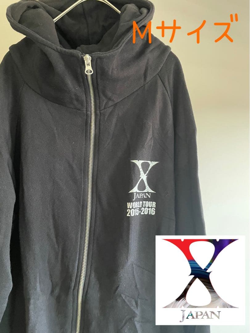X JAPAN WORLD TOUR2015-2016ロングパーカー