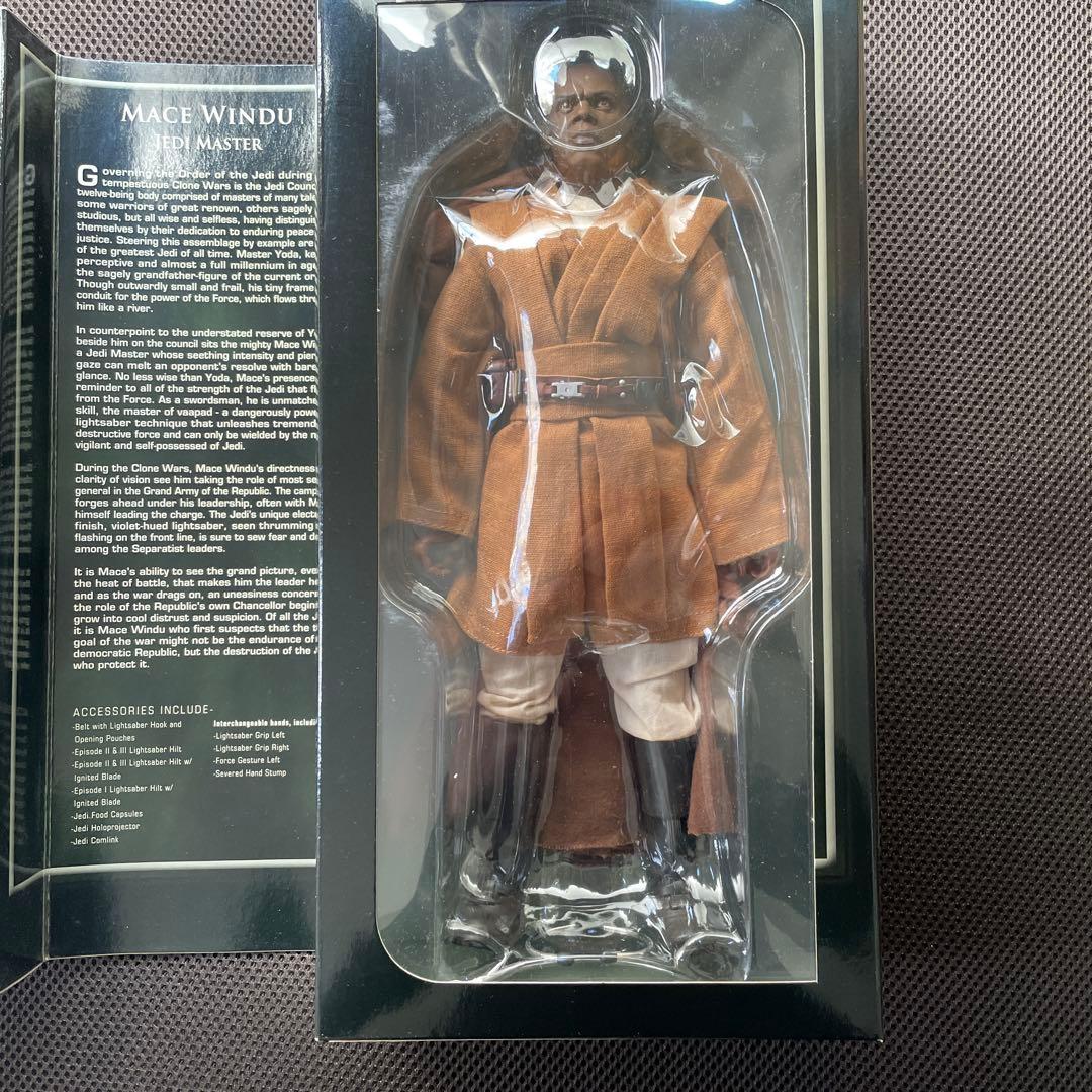 スターウォーズ　12インチフィギュア　メイス・ウィンドゥ　サイドショウ　開封品
