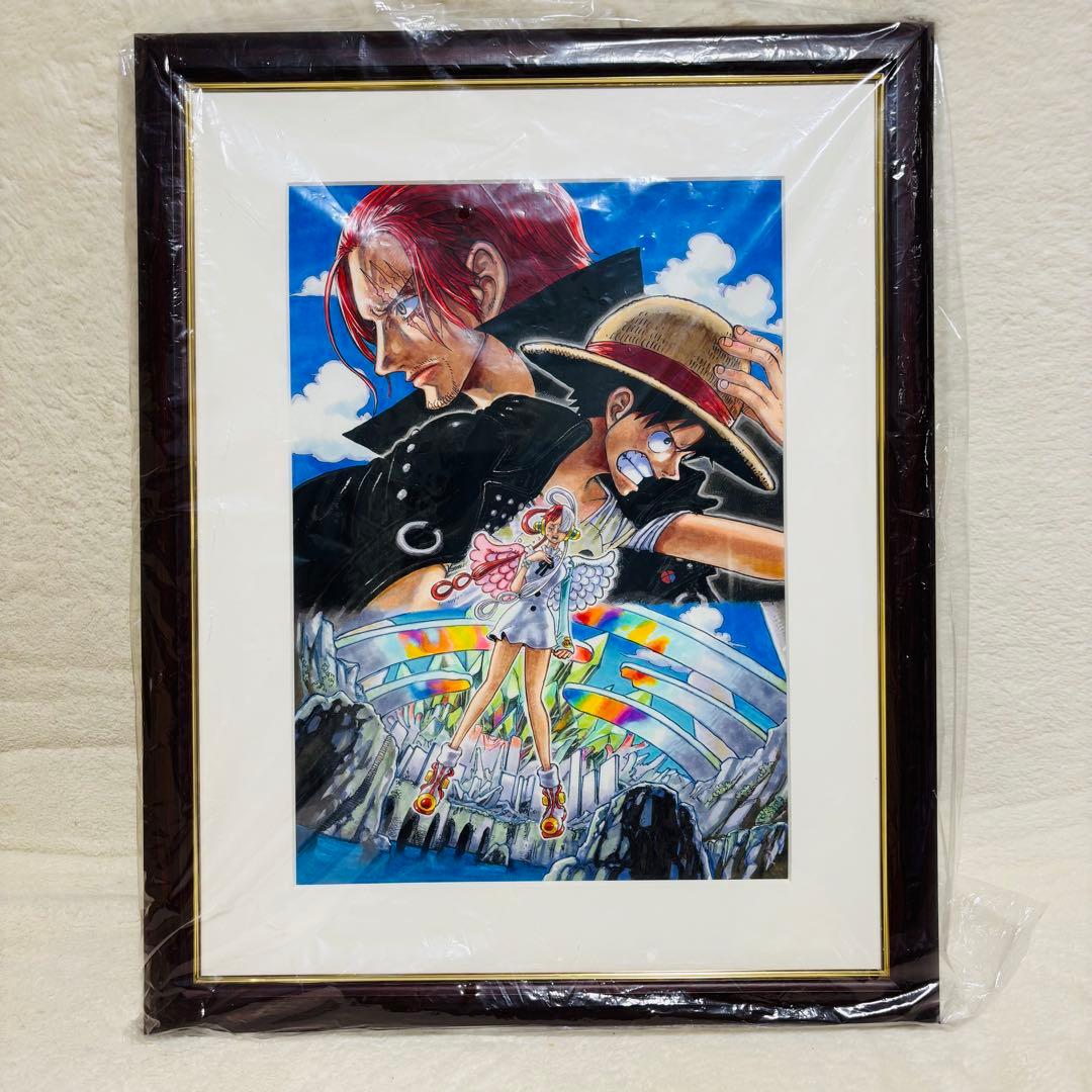 【入手困難】ONE PIECE FILM RED 額装高精細複製原画 レア