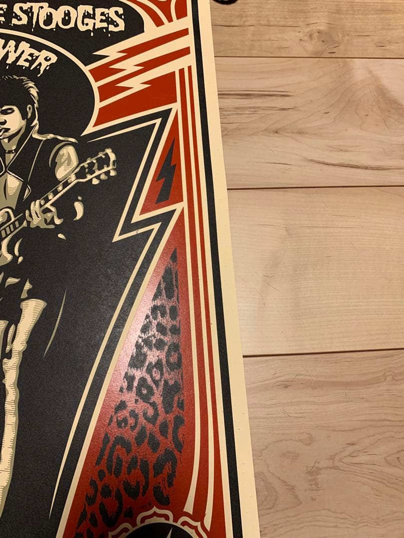 ★650部OBEYシェパードフェアリーイギーポップRawPowerサインエディ