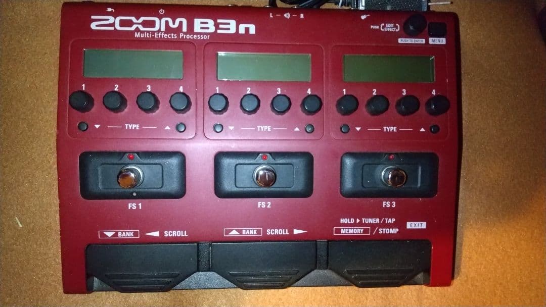 な*る様 ZOOM ( ズーム ) B3n ベース用マルチエフェクター