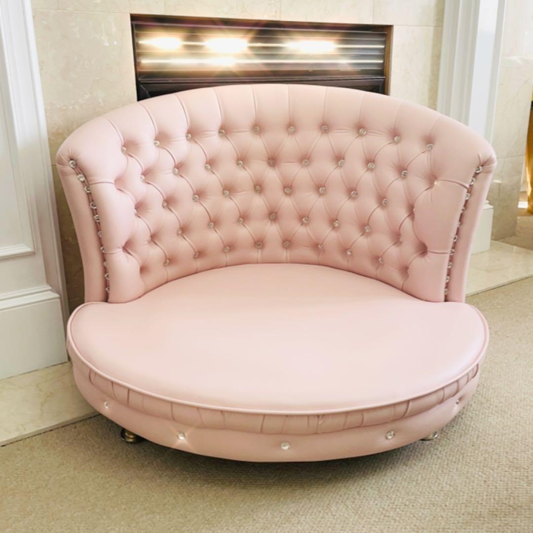 希少 Sofa×sofa 豪華 スワロフスキー ゴージャス ソファベッド