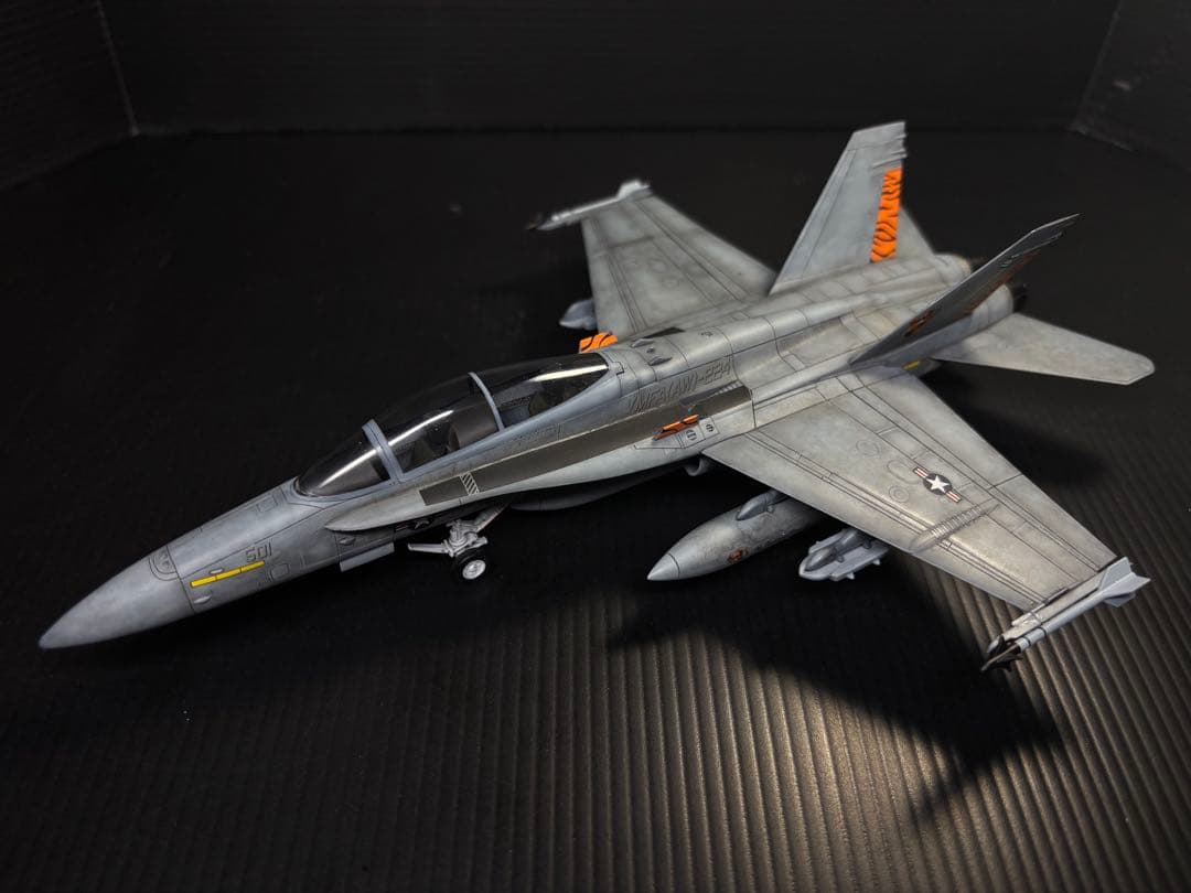 F18A/F ホーネット　1/72 プラモデル完成作品