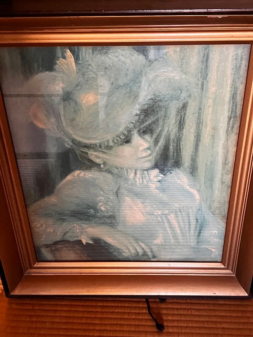 ルノアール　帽子の女