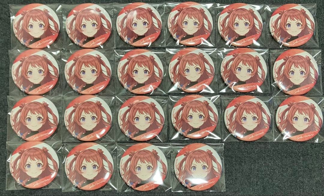 学園アイドルマスター　狭山スキー場コラボ　缶バッジ　等身　花海咲季　22個