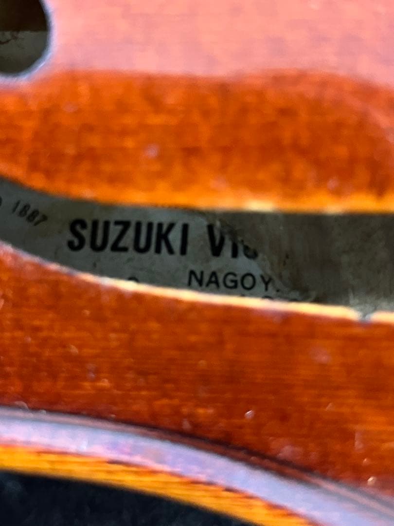 SUZUKI 鈴木 バイオリン No.550 4/4？　スズキ　ジャンク