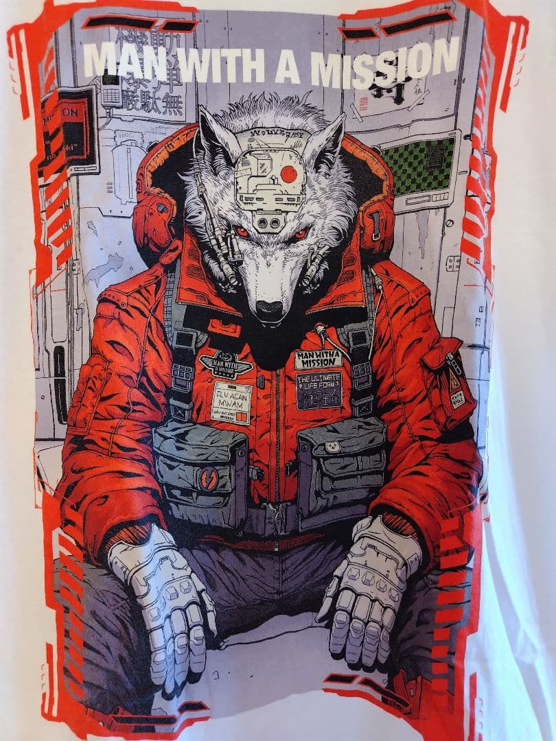 マンウィズ 2024 USUK Tour T Japan Edition 白 L