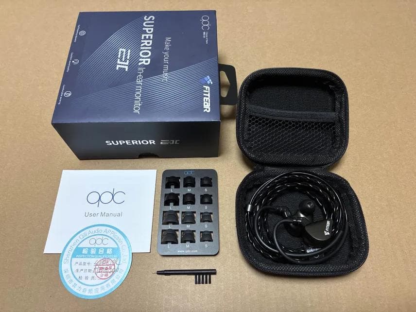 イヤホン qdc SUPERIOR EX